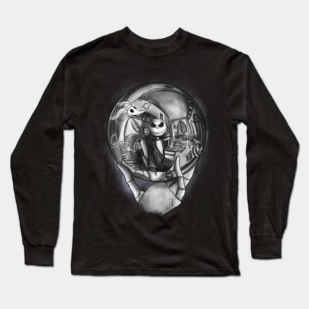 Escher Nightmare Long Sleeve T-Shirt by Fan.Fabio_TEE